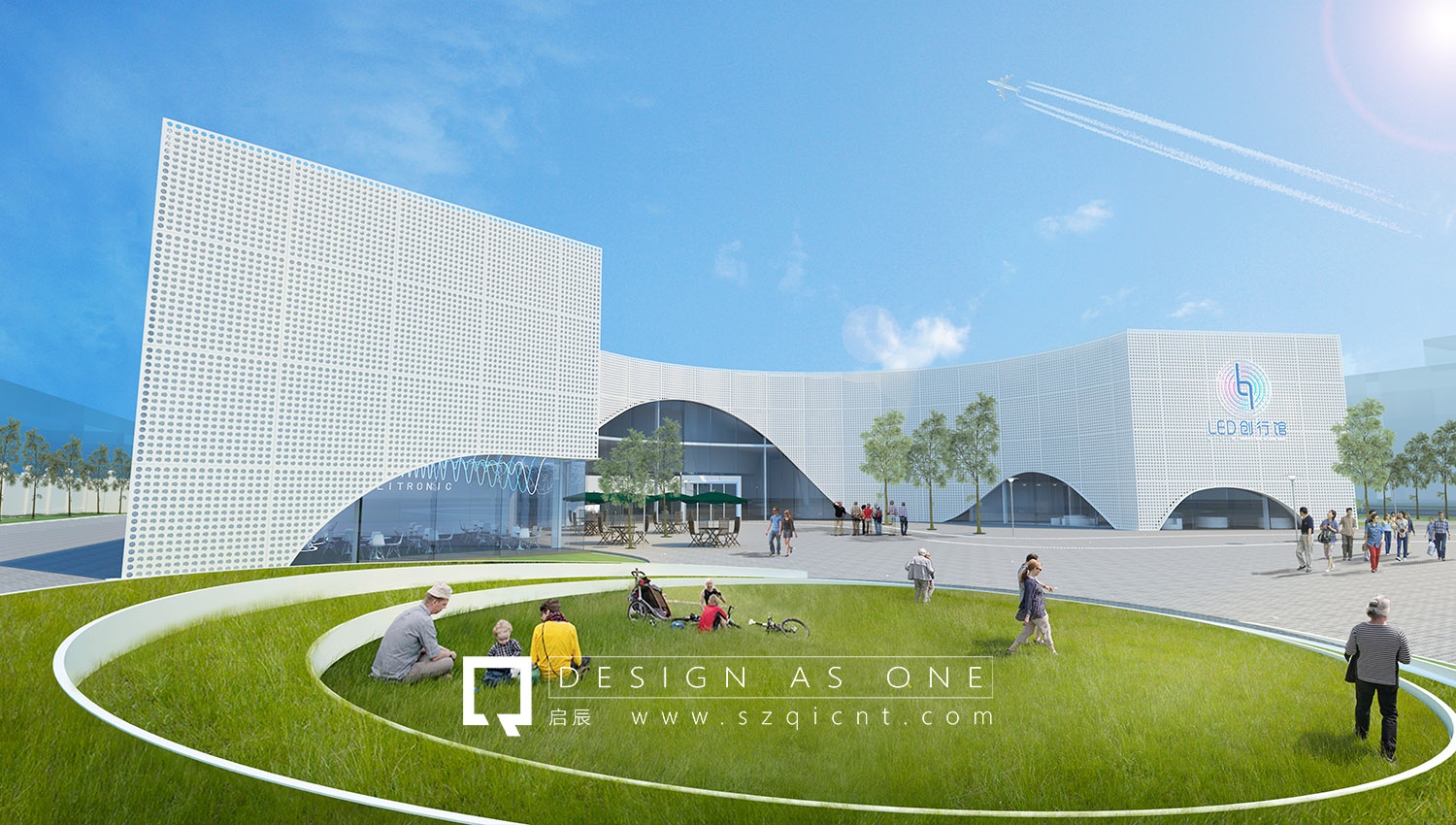 公司展廳設(shè)計中的版式設(shè)計與展板制作