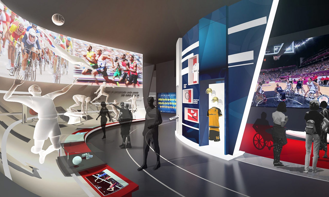 展廳設(shè)計3d效果圖