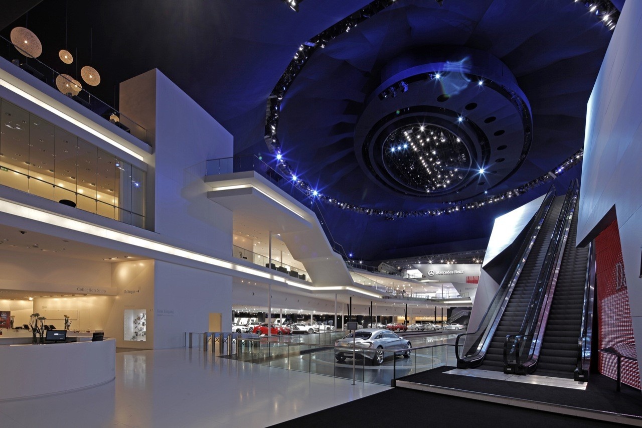 奔馳展廳設計 奔馳展廳設計