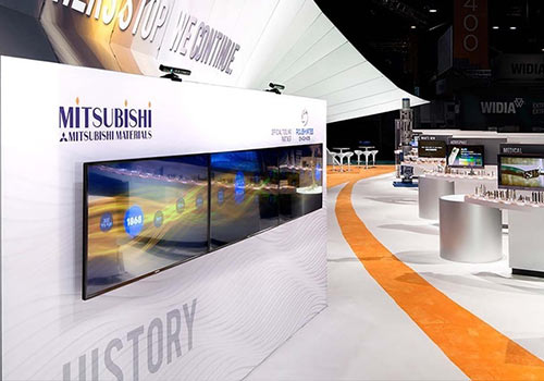 三菱材料制造業(yè)企業(yè)展廳規(guī)劃設(shè)計(jì)與展廳裝修